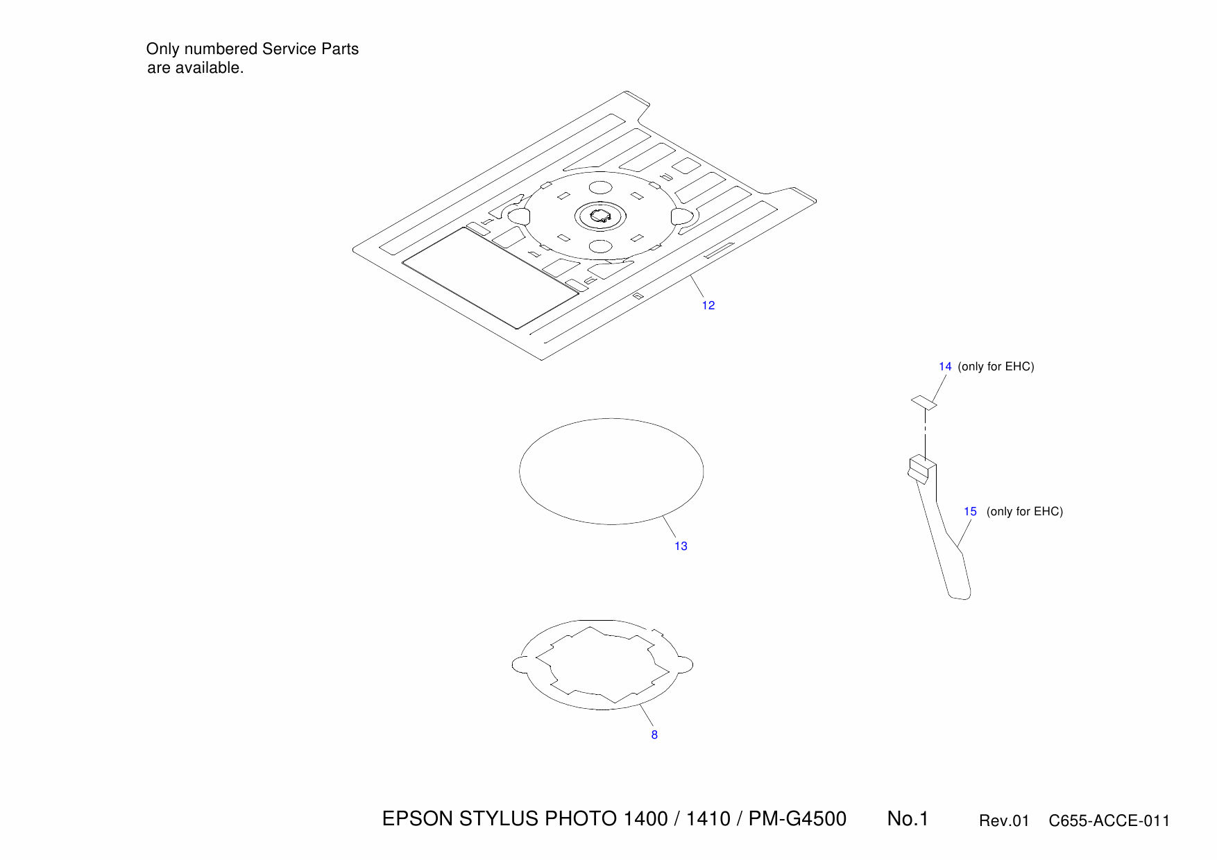 EPSON StylusPhoto 1390 1400 1410 Parts Manual-4 EPSON StylusPhoto 1390 1400 1410 Parts Manual-4